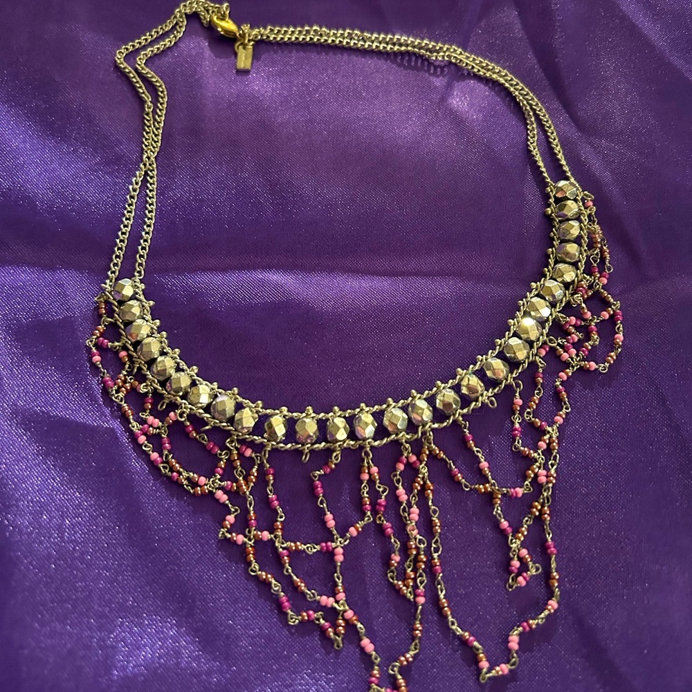 CHAN LUU waterfall necklace
